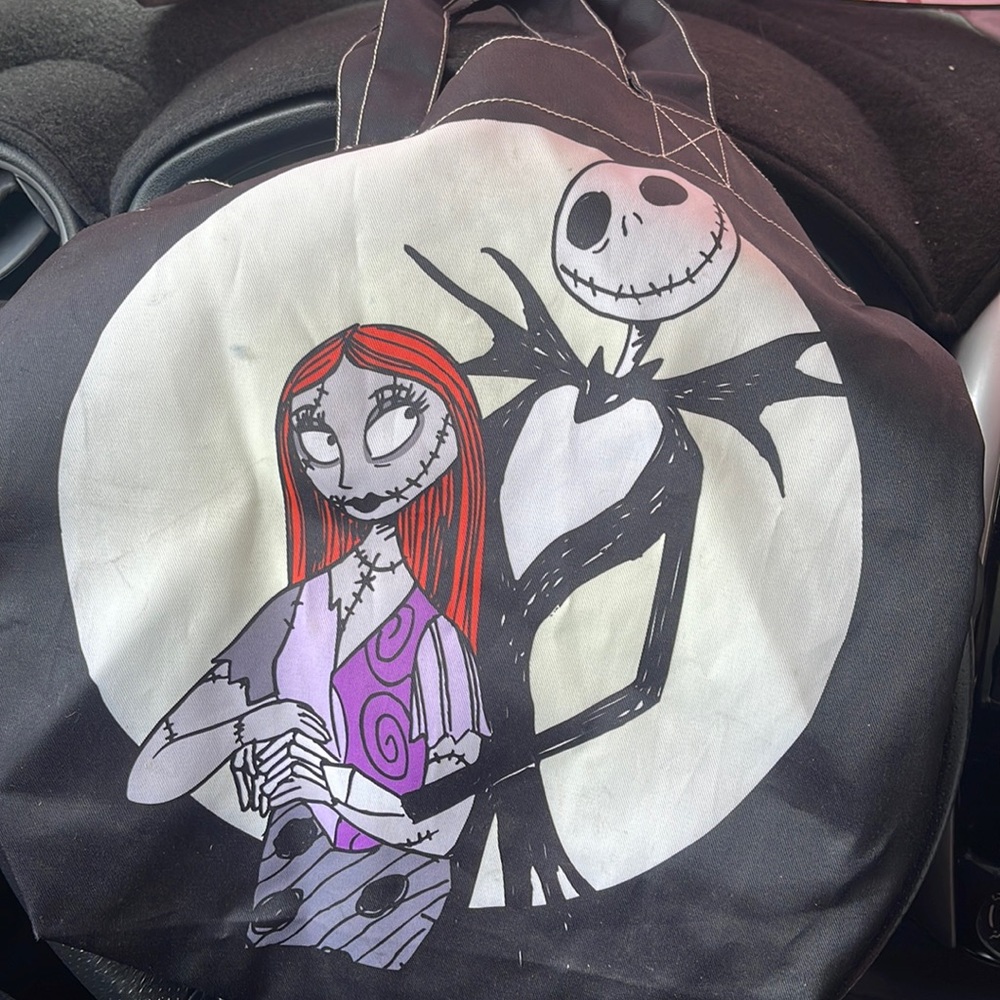 The Nightmare Before Christmas Moonlight Madness Tote Bag